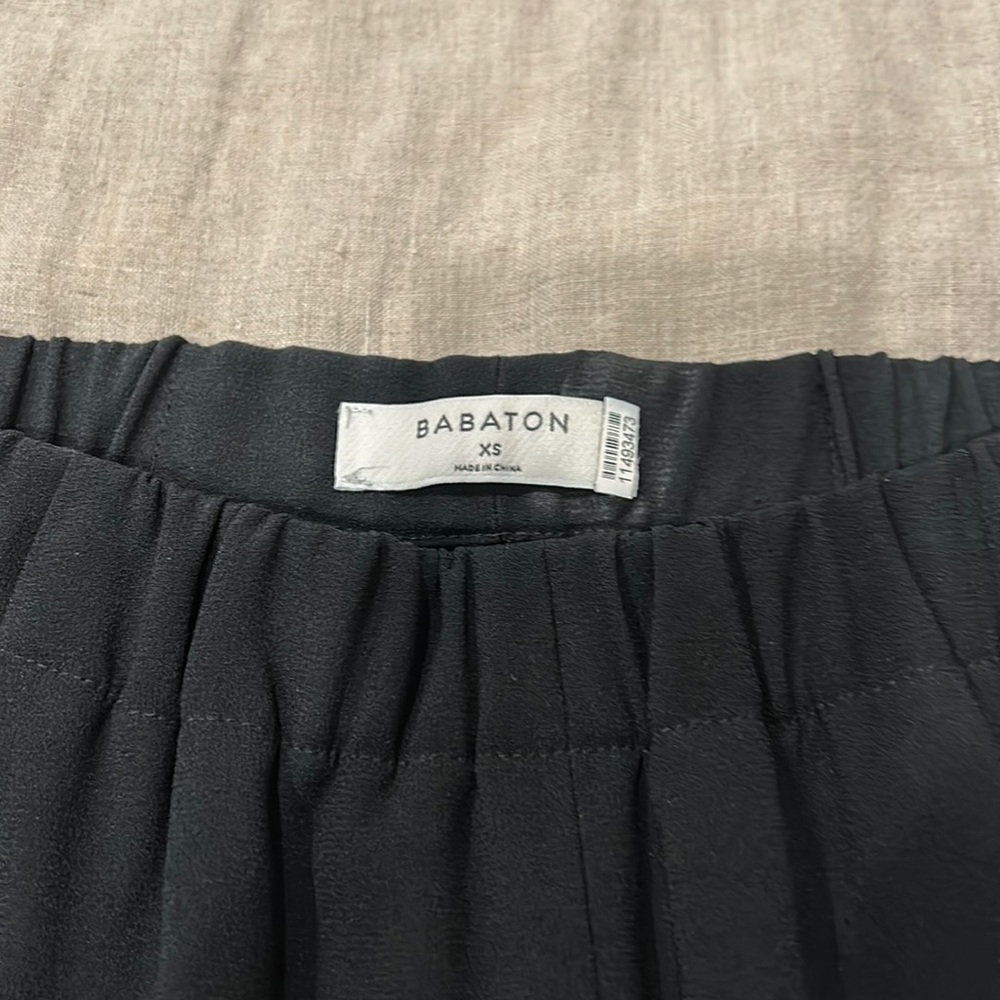 Dress joggers. Black